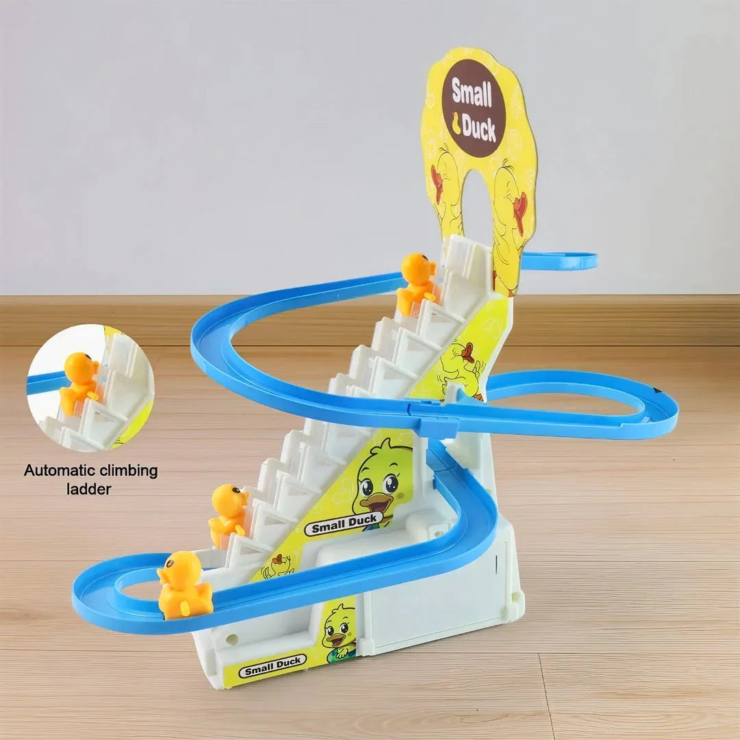 🐤 Toysmith Small Duck Toy – Musical Escalator Duck Toy with Lights & Sound 💥