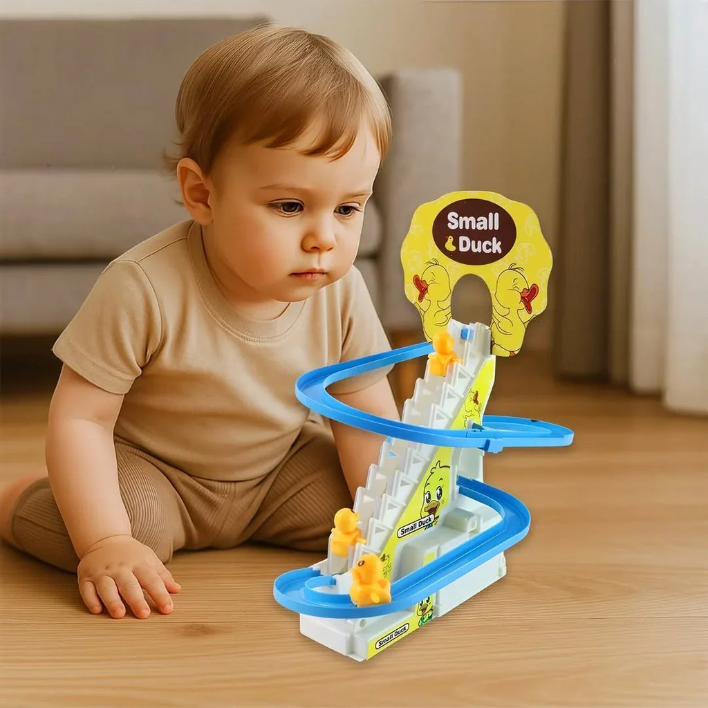 🐤 Toysmith Small Duck Toy – Musical Escalator Duck Toy with Lights & Sound 💥