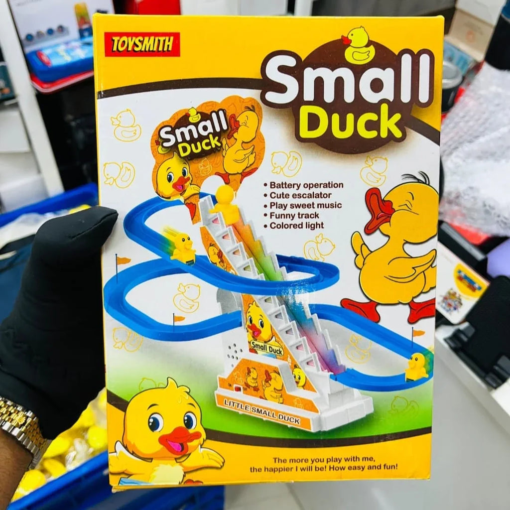 🐤 Toysmith Small Duck Toy – Musical Escalator Duck Toy with Lights & Sound 💥